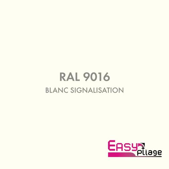 Cornière de départ Aluminium Blanc Signalisation RAL 9016