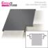 Pieces d'angles a 90° pour Couvertine Aluminium Gris Anthracite RAL 7016 Sablé Fine Texture