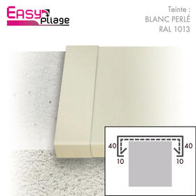 Eclisse Aluminium Blanc Perlé RAL 1013