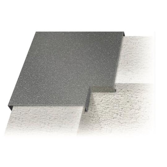 Pièces d'angles a 90° pour Couvertine Aluminium Ral 2900 Sablé