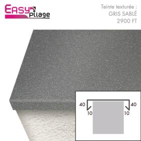 couvertine aluminium couleur Gris Sablé RAL 2900  Fine Texture