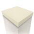 Chapeau de pilier Aluminium Blanc Creme RAL 9001 15/10ème