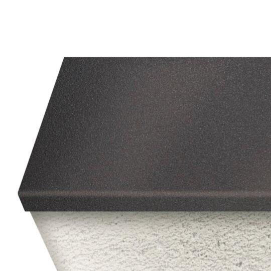 Couvertine Aluminium Noir Foncé RAL 9005  Sablé Fine Texture