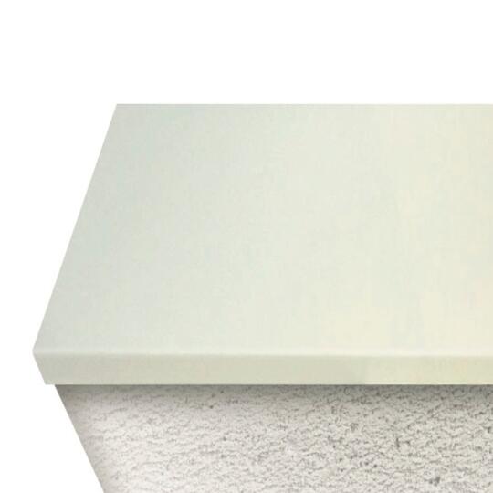 Couvertine Aluminium Blanc Crème RAL 9001